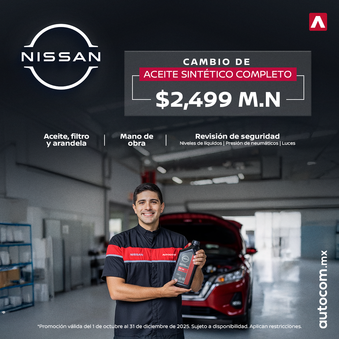 Cambio de aceite sintético completo